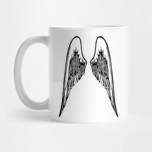 Wings on the Back. Angel Wings Mug